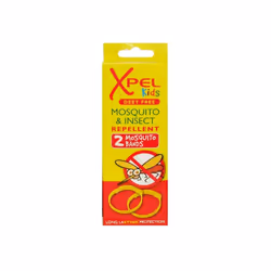 Xpel Kids Mosquito Insect Repellent Bands Deet Free Protection Bracelets new