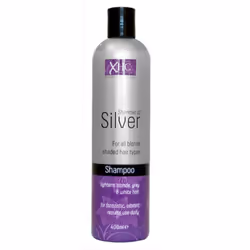 Xpel Hair Care Shimmer Of Silver Shampoo 400ml Bottle