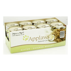 Applaws Cat Can Kitten Chicken 70g (Pack of 24)
