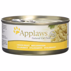 Applaws Cat Food Tin Chicken Breast, 156g, Pack of 24
