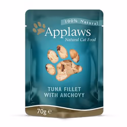 Applaws Tuna Fillet with Anchovy, Adult, Tuna, 70 g