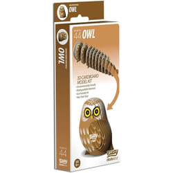 EUGY Owl 3D Craft Kit
