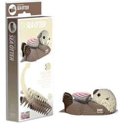 EUGY 3D Sea Otter Model Craft Kit