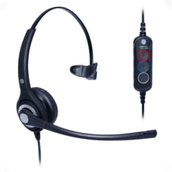 JPL JPL-401S-USB Headset Wired Head-band Office/Call center USB Type-A Black, Blue