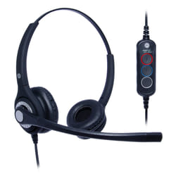 JPL JPL-402S-USB Headset Wired Head-band Office/Call center USB Type-A Black, Blue