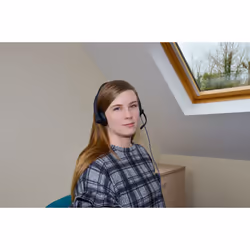 JPL Commander-PB V2 Headset Wired Head-band Office/Call center Black, Blue - Additional view 4