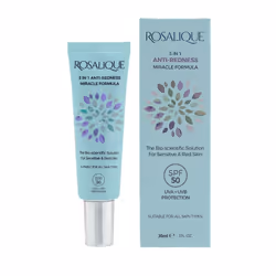 Rosalique 3 in 1 Anti-Redness Miracle Formula SPF50, All skin tones, Women, Anti-redness, Tube, 1 pc(s)