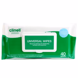 Clinell Universal Sanitising Wipes - Pack of 40