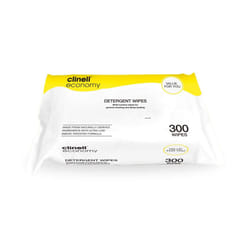 Clinell Detergent Wipes Pack Of 300