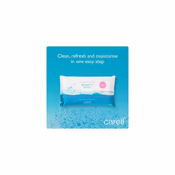 Carell Bed Bath Wipes Pack of 24 - 8 Wipes per Pack (192 Wipes) - Easy to use, Containing Aloe Vera, Dermatologically Tested - Additional view 5