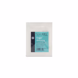 Rel310 Small Finger Dressing With Adhesive Fixing And More Protection, Features Peelable Tab Sticky Patch. Stretch Bandage An ...