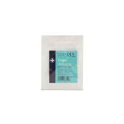 Rel310 Small Finger Dressing With Adhesive Fixing And More Protection, Features Peelable Tab Sticky Patch. Stretch Bandage And Adhesive Strip Tab 3.5
