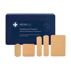 Dependaplast Washproof Plasters Assorted (BX-120)