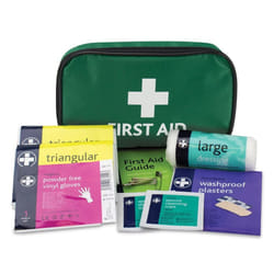 Reliance Medical HSE 1 Person First Aid Kit in Small Green Pouch
