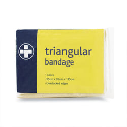 Calico First Aid Sling Triangular Bandage Shoulder & Arm- Hemmed Assorted Pack Of 10