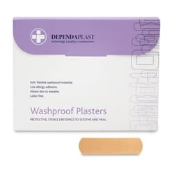 Dependaplast Washproof Plasters 6CMx2CM (BX-100)