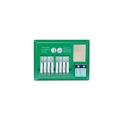 Reliance REL908 Complete Eyecare Pod Station, 20ml, 24.5 cm H x 33 cm W x 2.5 cm D, Green