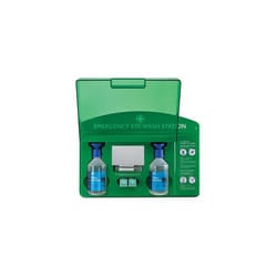 Reliance REL919 Complete Emergency Eye Wash Station with 20ml Pods/500ml Bottles/Eye Pads/Mirror