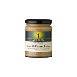 Meridian Organic Smooth Peanut Butter - 100% Nuts - 280g