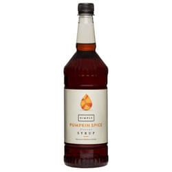 Simply Pumpkin Spice Syrup (1 Litre Bottle)