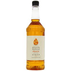 Simply Peach Syrup 1 Litre