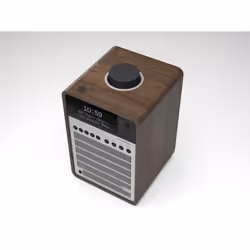 Revo SuperSignal Portable Silver, Walnut