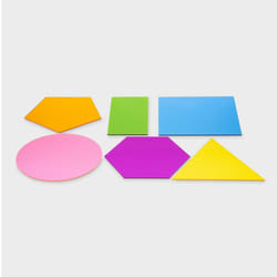 Tickit Jumbo Colour Mixing Shapes