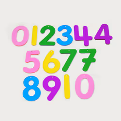 Tickit Rainbow Numbers, 3 yr(s), Acrylic, Green, Pink, Purple, Turquoise, Yellow