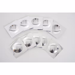 Tickit Convex/Concave Mirrors - Pk10, Plastic, Mirror