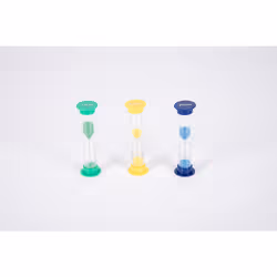 Tickit Mini Sand Timer Set (1, 3, 5 minutes)