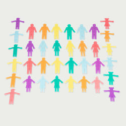 Tickit SiliShapes Linking People