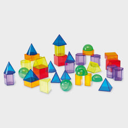 Tickit Translucent Geometric Shapes