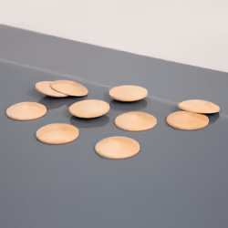 Tickit Natural Wooden Discs