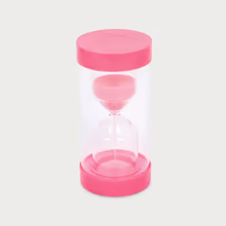 Tickit Colourbright Sand Timer 2 Minute Pink