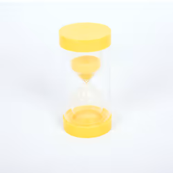 Tickit Colourbright Sand Timer 3 Minute Yellow
