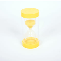 Tickit Colourbright Sand Timer 3 Minute Yellow