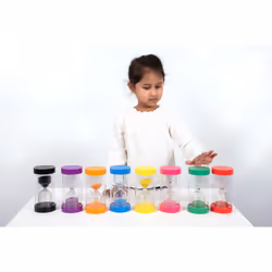 Tickit Colourbright Sand Timer 10 Minute Orange