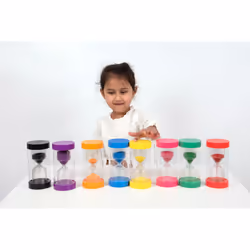 Tickit Colourbright Sand Timer 30 Minute Black