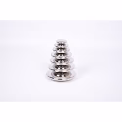 Tickit Sensory Reflective Silver Buttons