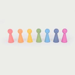 Tickit Rainbow Wooden Figures