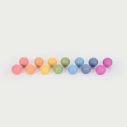 Tickit Rainbow Wooden Balls