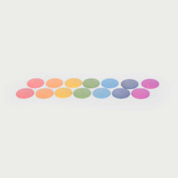 Tickit Rainbow Wooden Discs