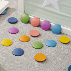 Tickit Rainbow Wooden Discs