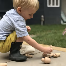 Tickit Wooden Community Figures