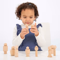 Tickit Wooden Community Figures