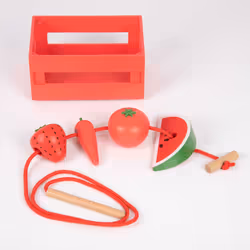 Tickit Wooden Sorting Fruit & Vegetable Crates
