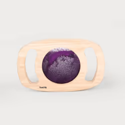Tickit Easy Hold Glitter Panels, 1 yr(s), Rubberwood, Purple, Wood