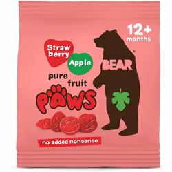 Bear Strawberry and Apple Dino Paws 20g x18