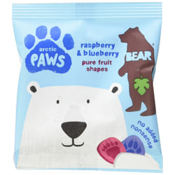 Bear Fruit Paws Arctic Rasperberry & Blueberry 18 x 20g