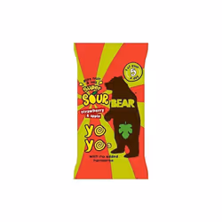 Bear Strawberry & Apple Sour Yoyos 20g x18
